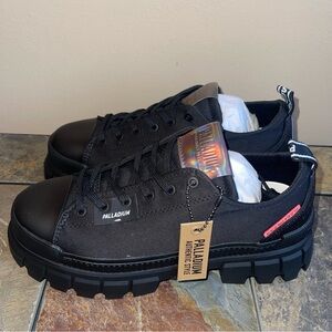 Palladium Women’s  Black Canvas Sneakers